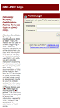 Mobile Screenshot of oncpro.oncc.org
